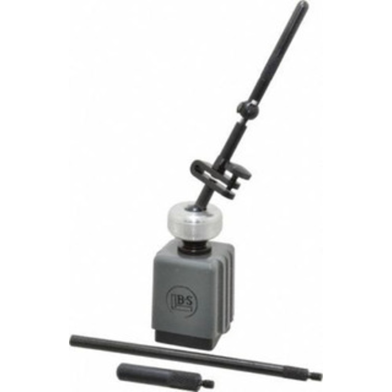 Brown & Sharpe 599-7761 Miti-Mite Magnetic Base Indicator Holder, Ball and Socket Post with Fine Adjustment – 20-579-9
