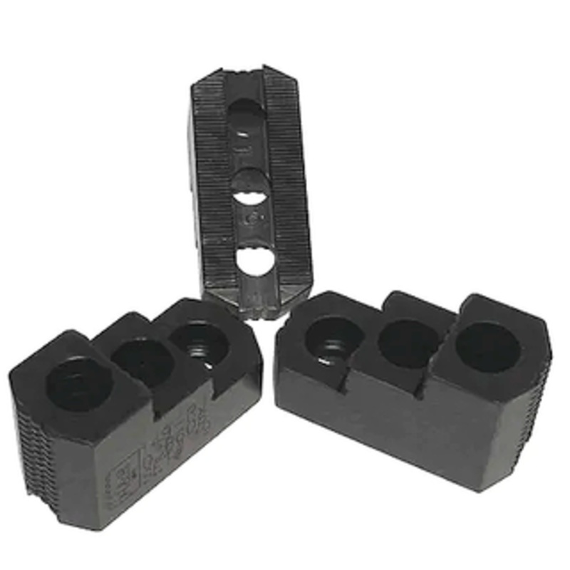 H&R Mfg. Metric Serrated Double Step Reversible Hard Jaws, 15 Chuck Size, 5-1/2L x 2-1/2W x 3.469H, .866 Groove –  HR-155-RJ