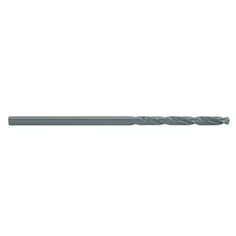 Precision Twist Drill H.S.S. 6 Long Aircraft Extension Drill, #4 Size, 2-1/2 Flute Length