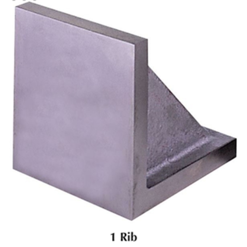 Suburban Precision Ground Angle Plate, 4 x 4 x 4, 1 Rib – PAW040404G
