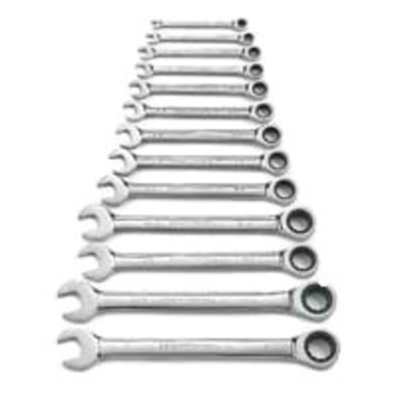 GEARWRENCH 13 Piece SAE Master Ratcheting Wrench Set – KD9312