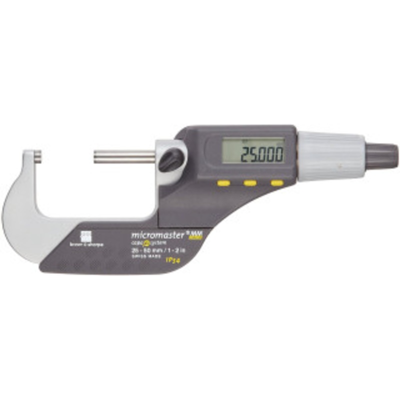Brown & Sharpe 599-126 Digital Micromaster Outside Micrometer, 1-2 – 11-204-5