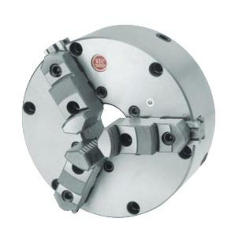 QU Industrial Zero-Set Precision .0005 T.I.R. Fine Adjustment Lathe Chuck Cast Iron, 3-Jaw, 5 – 1053R