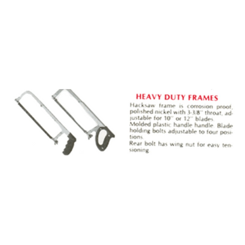 Nicholson Heavy Duty Frames