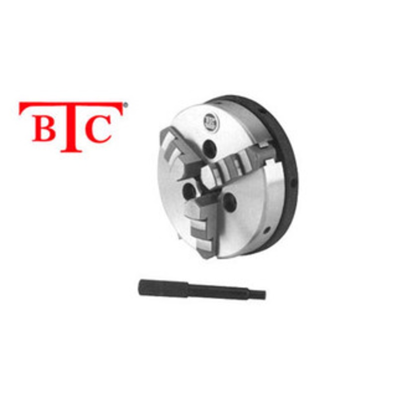 QU Industrial Ultra Short 3-Jaw Scroll Chucks – Solid Jaws