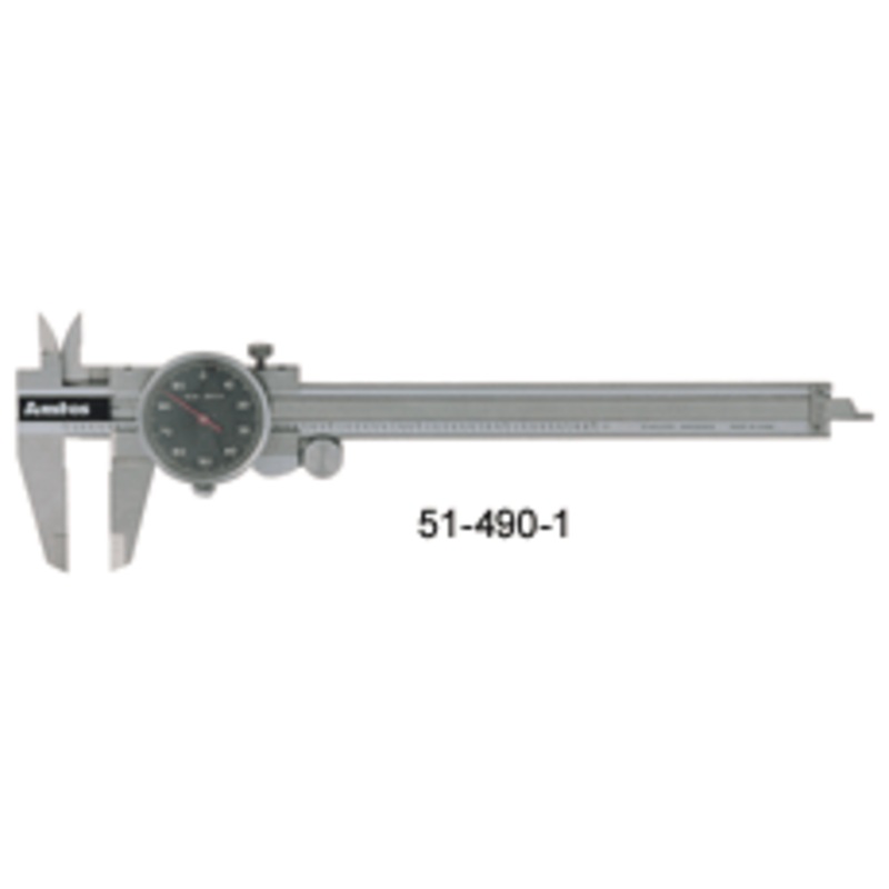 Precise 6 Econo Caliper w/ Black Face – 51-490-1