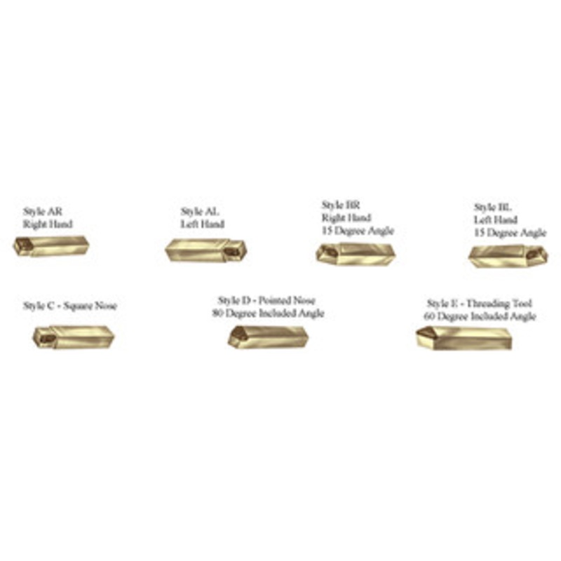 Precise Carbide Tipped Tool Bits