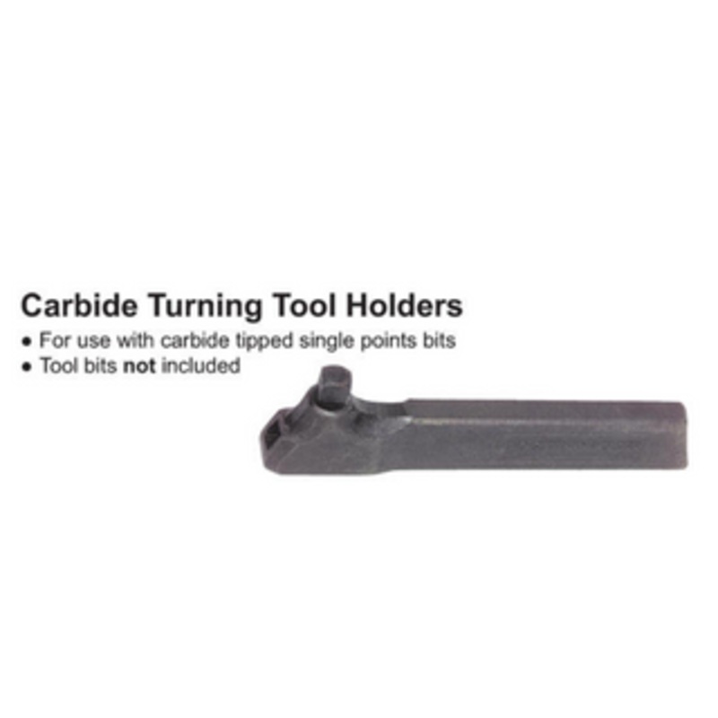 Precise 3/8  15/16  6 Shank-1/4 Square – Right Hand – Lathe Carbide Turning Toolholder – 610116