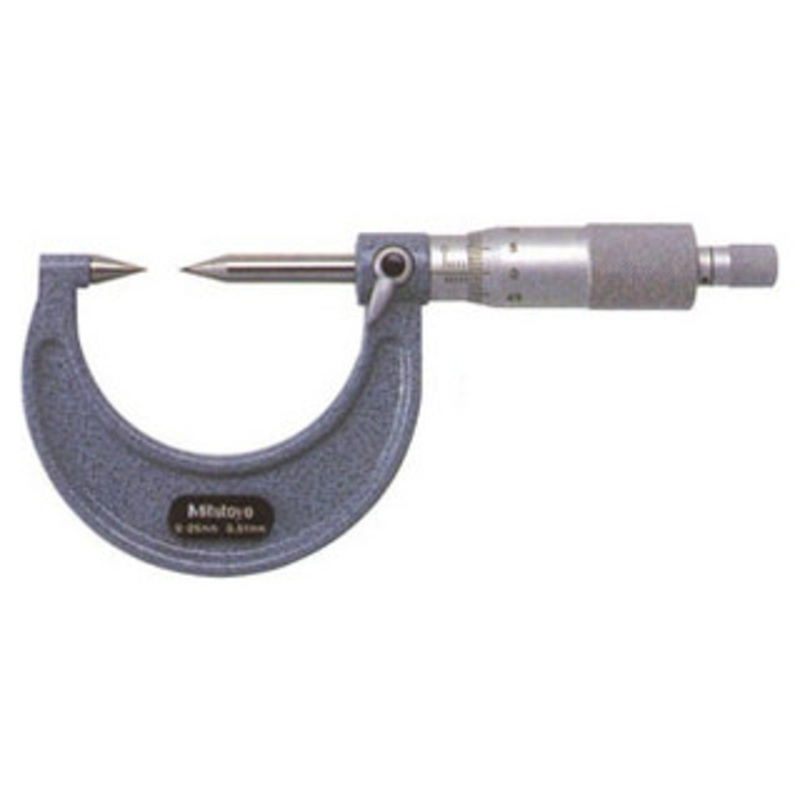 Mitutoyo Mechanical Point Micrometer, 0-1 – 142-177