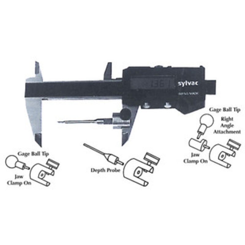 Gage Ball Mounting Caliper Attachments