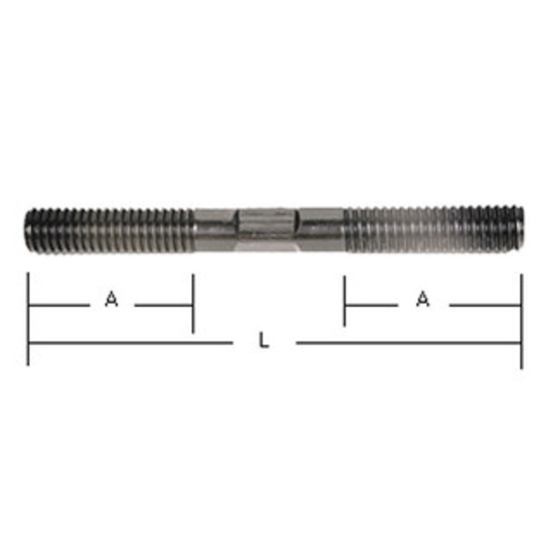 Te-Co Clamping Studs Made of Stressproof Steel