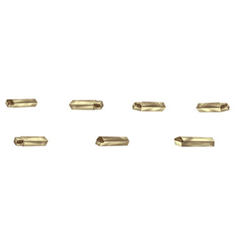 Precise Carbide Tipped Tool Bits 38 pc. Set, Grade C6, 1/4 Shank Size – 404-040