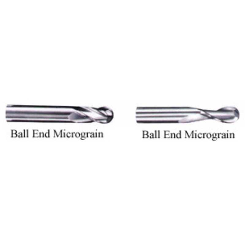 Precise Solid Carbide Ball Nose End Mills