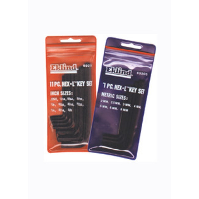 Hex Keys with Vinyl Pouches