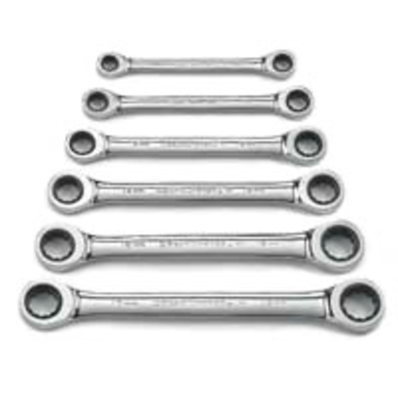 GEARWRENCH 6 Piece Metric Double Ratcheting Wrench Set – KD9260