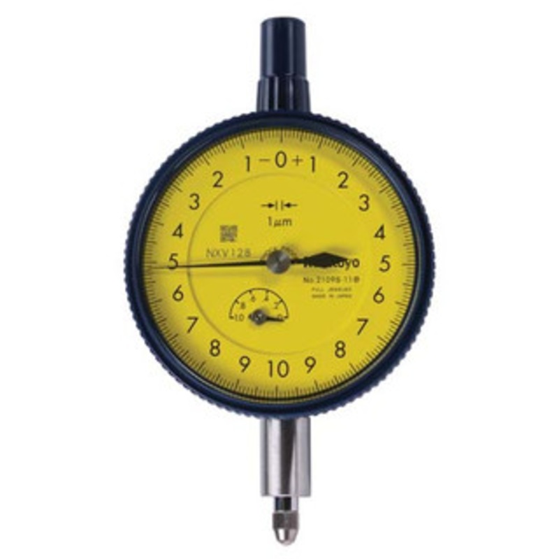 Mitutoyo A.D.G. Dial Indicator, Series 2 ANSI/AGD Type Metric, Range: 10mm, Dial Diameter: 2-1/4 – 2046S-01