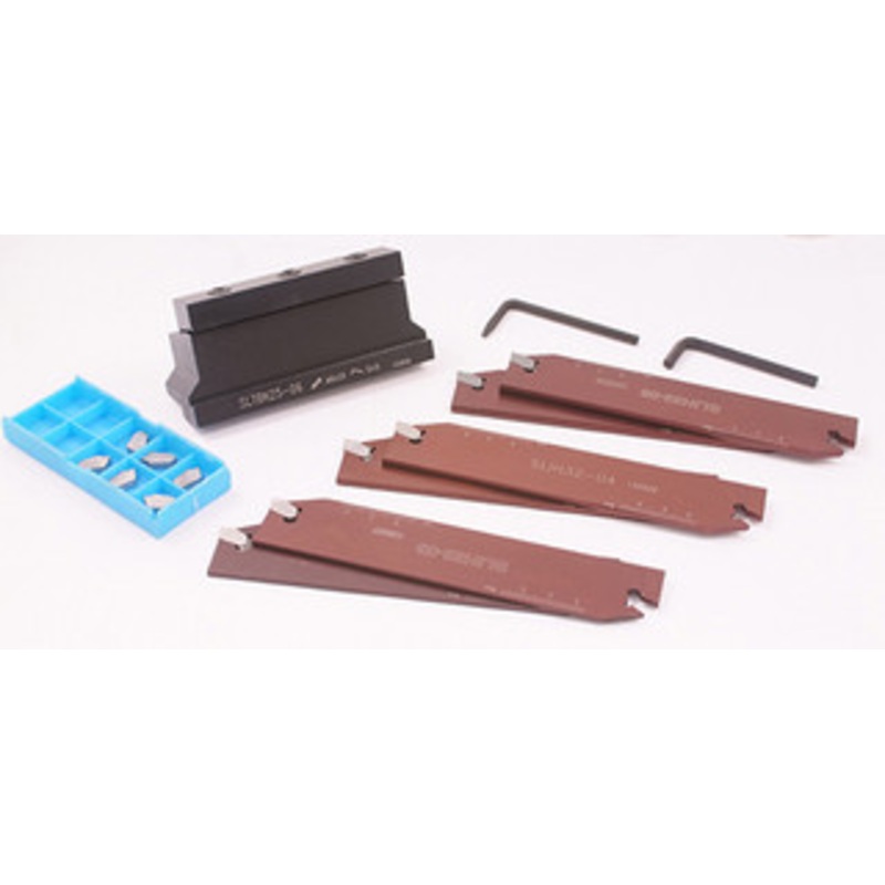 Precise Indexable Cut-Off Tool Set, 22 Pieces, 1 Shank – 3900-5364