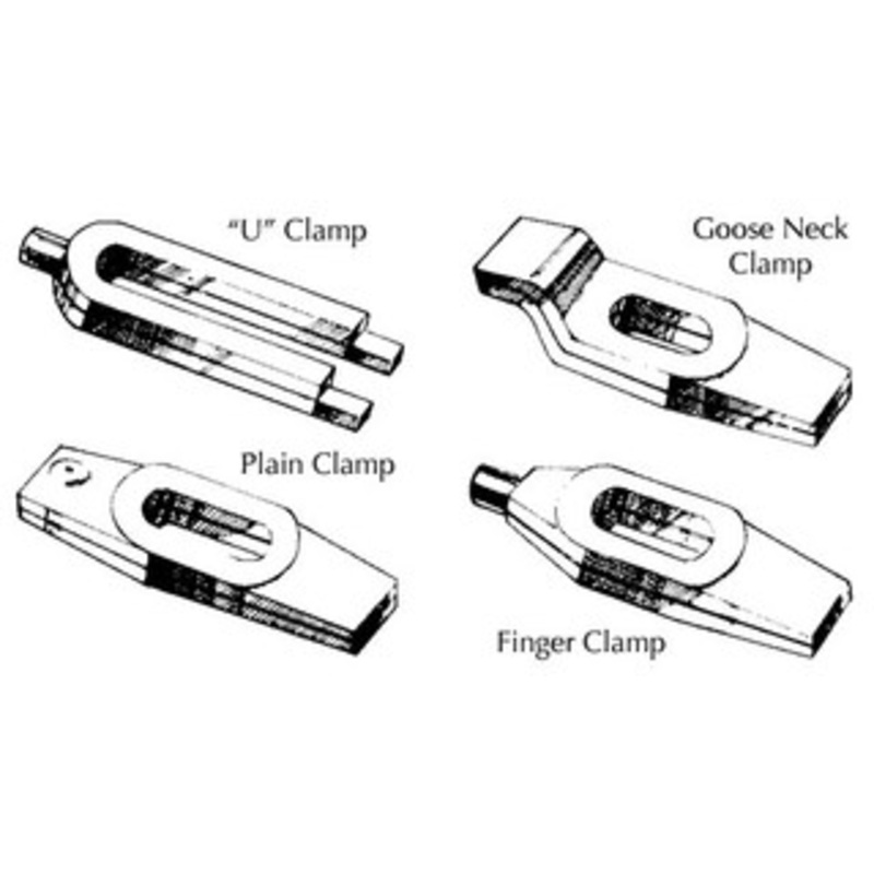 TE-CO Zip Drop Forged C-1030 Steel Clamps
