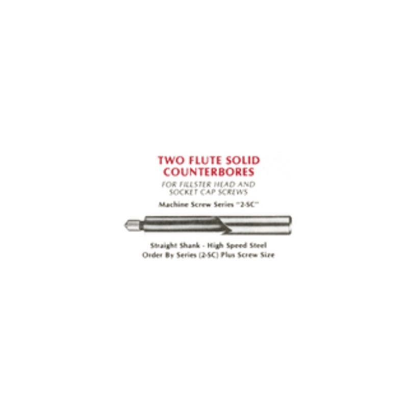 Two Flute Solid Counterbore – SC-2-12