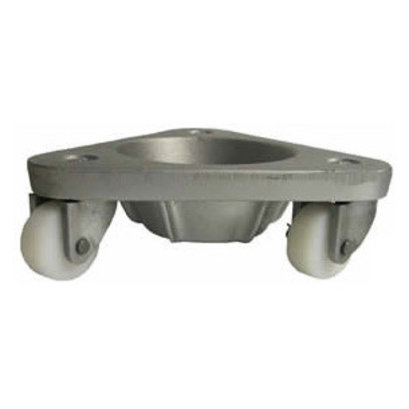 BOND Material Handling Medium Duty Cast Semi-Steel Cup Dolly with Semi-Steel Wheel – 2127-SS