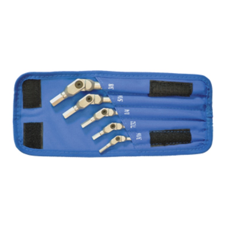 Bondhus Hex Pro Pivot Head Wrenches 8 Piece Set – 00017