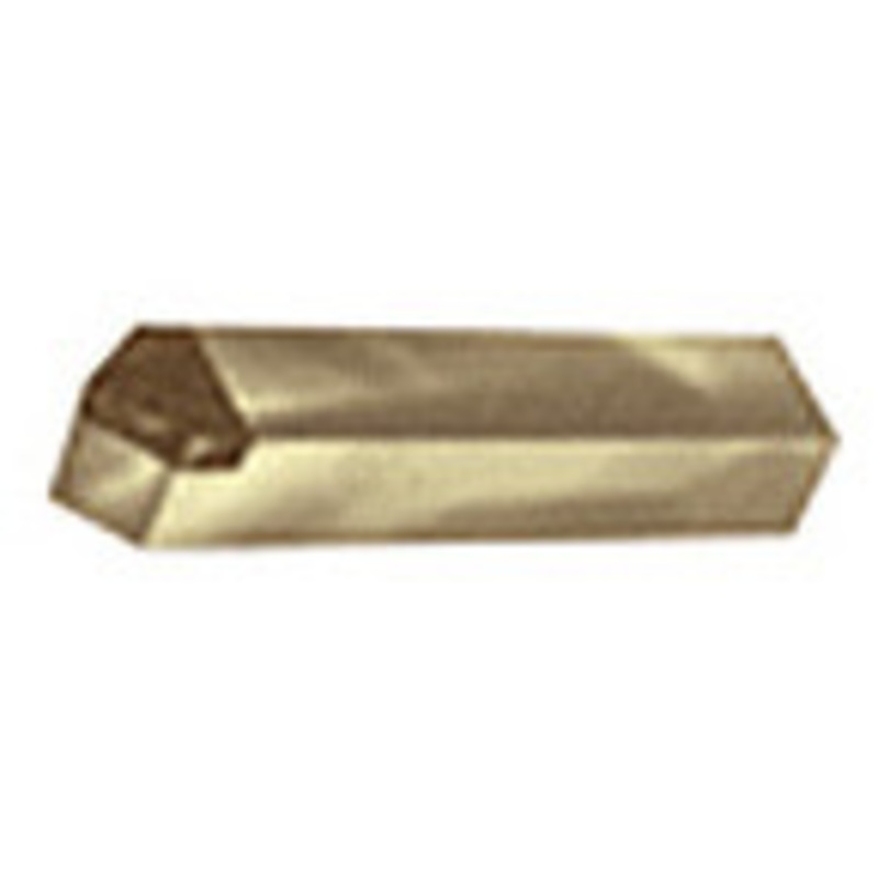 Precise Carbide Tipped Tool Bit, Style D – Pointed Nose 80 Angle, Grade C2, 3/4 Shank – D12-C2