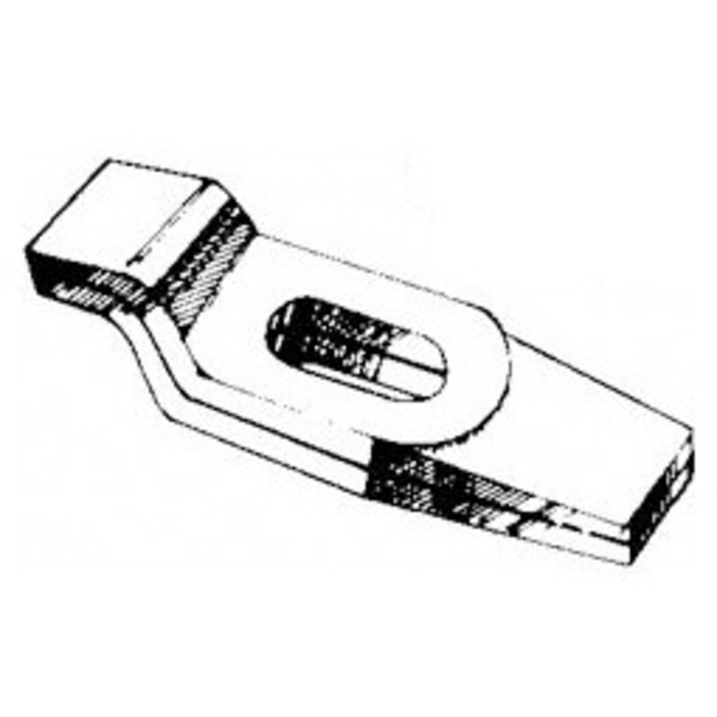 TE-CO Zip Drop Forged C-1030 Steel Clamp, Goose Neck – 72942