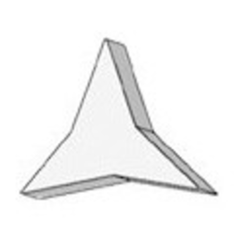 Ceramic Media, Tri-Star, 7/8 x 3/8, Super Fast Cutting – TRM-002