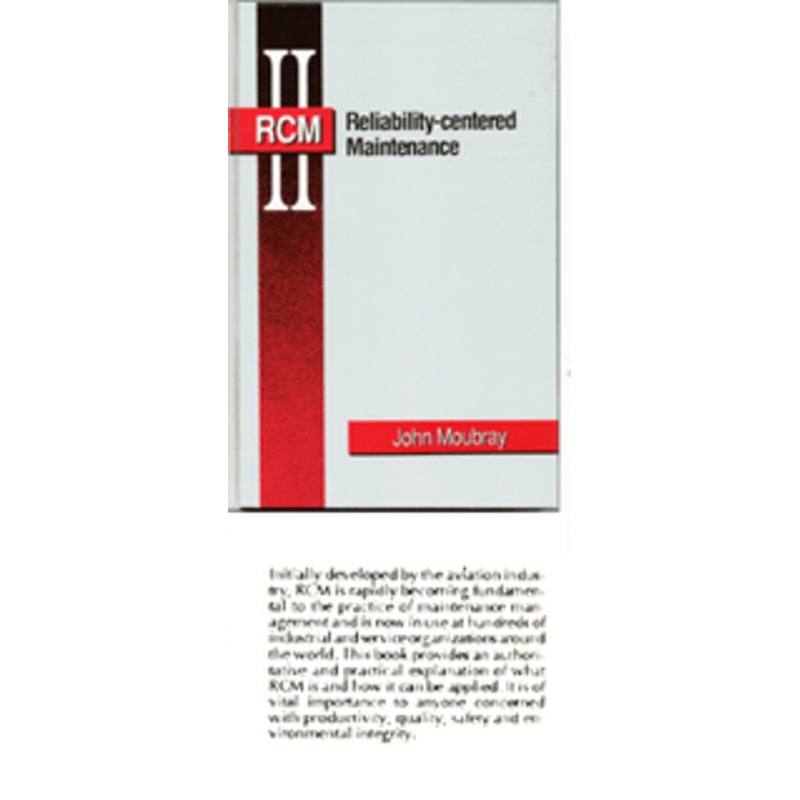 Industrial Press Reliability Centered Maintenance 1992 – RCM-3044