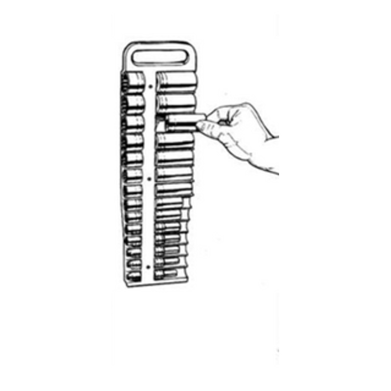 Lisle Magnetic Socket Holder Black – LIS40210