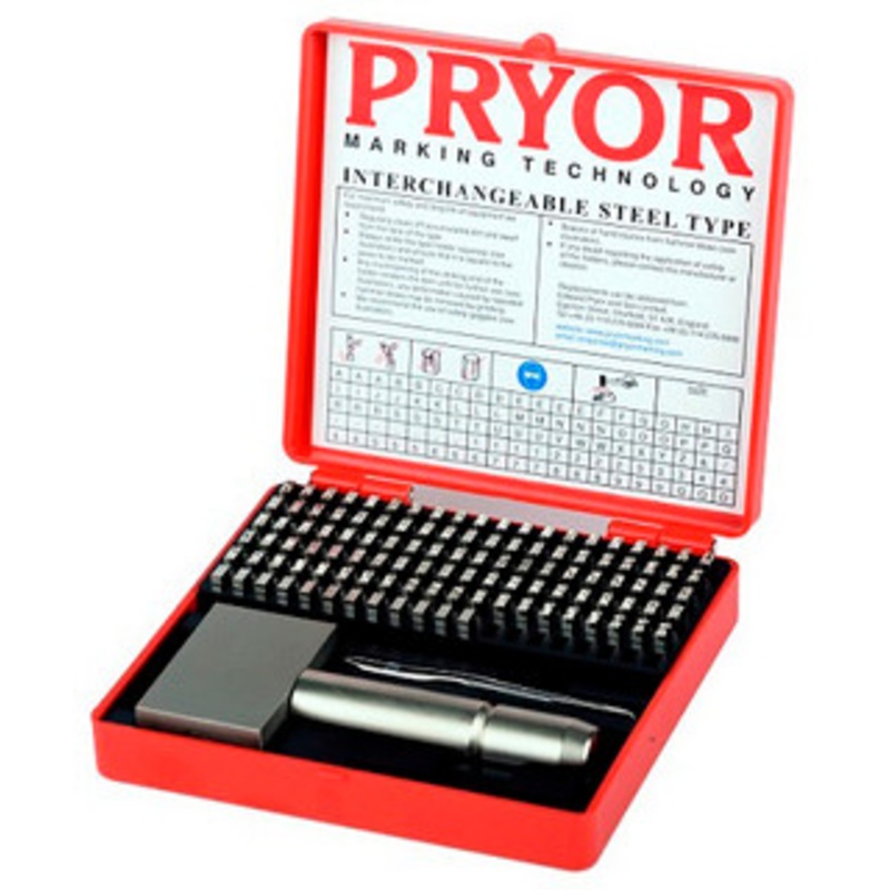 Pryor Alphanumeric Imperial Fount Set, 10 mm (3/8) – TIFH100