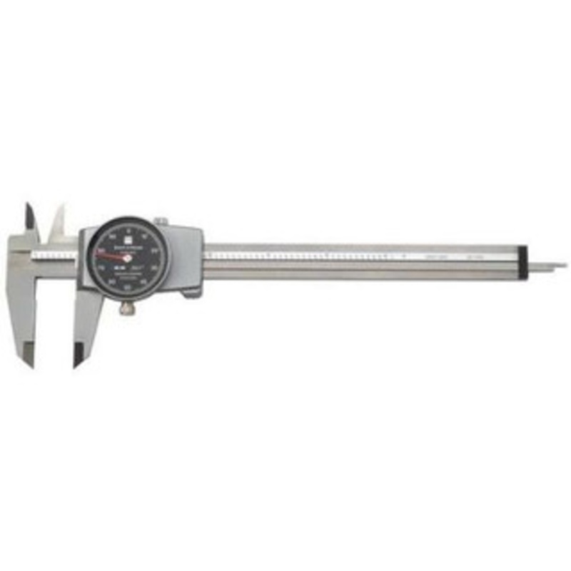 Brown & Sharpe 0-6 Black Face Dial Caliper EDP#51879 – 599-579-5