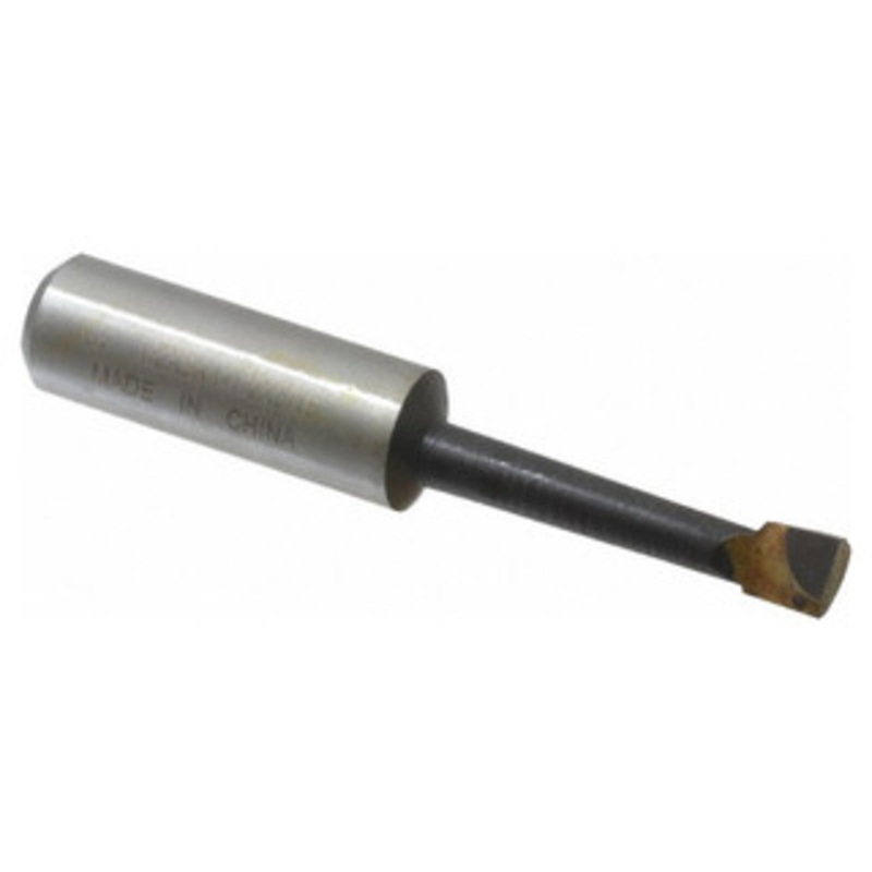 Carbide Tipped Boring Bar, Grade C-2, 1/2 Shank, 5/16 Bore Dia, 3 OAL – 43-712-9