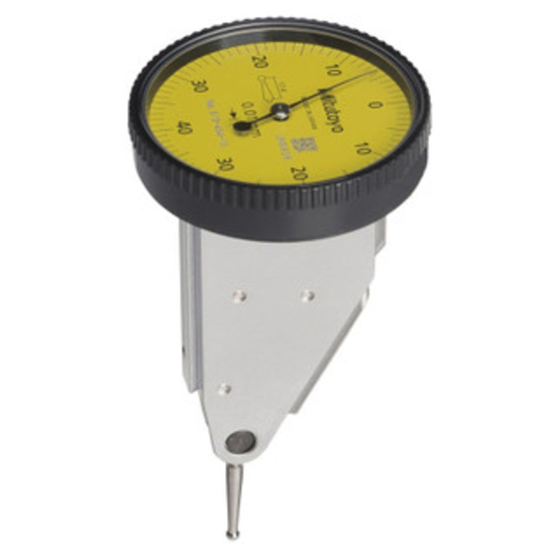 Mitutoyo Quick-Set Dial Test Indicator Full Set, Vertical, 0.8mm Range – 513-454-10T