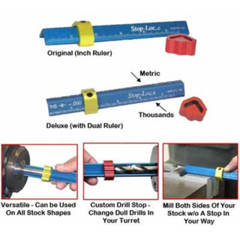 STOP-LOC Lathe Stop & Milling Vise Tool