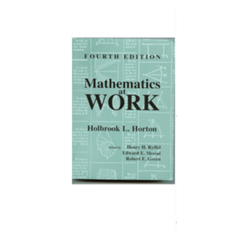 Industrial Press Mathematics At Work