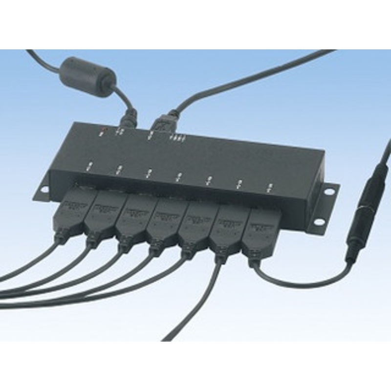 Mahr USB Hub, 7 Port Industrial Model – 2245786