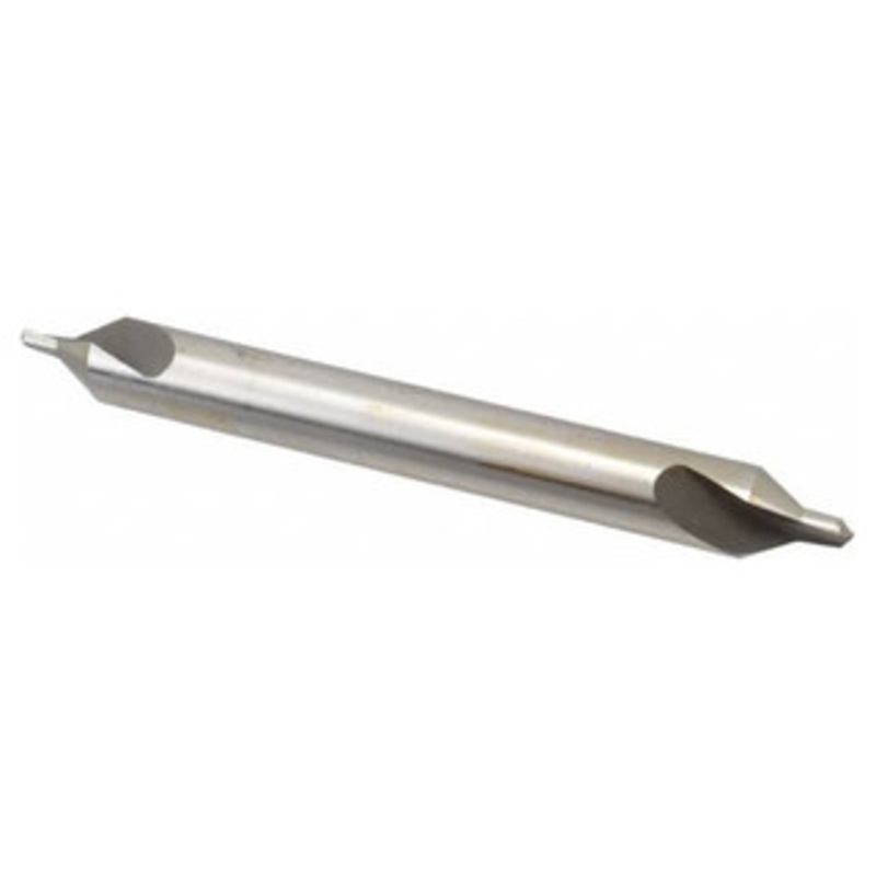 Interstate HSS 60 Combined Drill & Countersink, Long Plain Type, Size #7, 6 Overall Length – 43-265-8