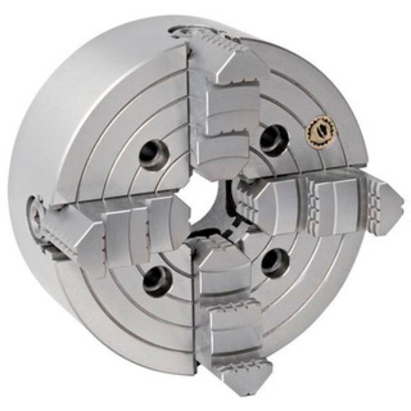 Bison 4-Jaw Independent Lathe Chuck, 10 Size, A2-6 Spindle – 7-851-1016