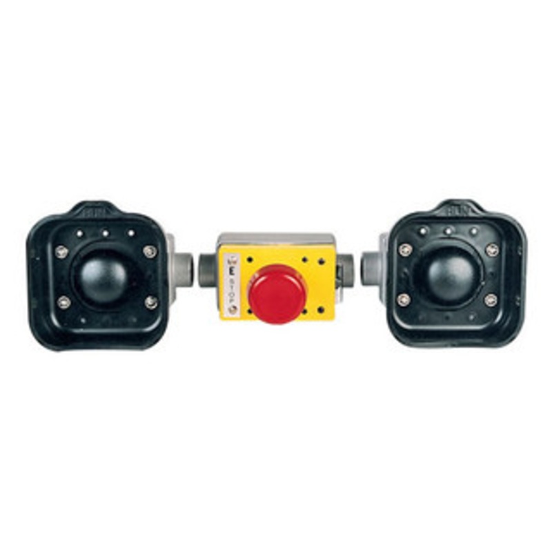 Rockford Standard Palm Button Assembly with 1 emergency stop button – CTL-507