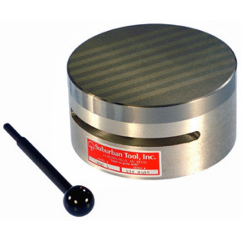 Suburban Round Permanent Magnetic Chuck RMC-5, Standard Pole, 5-1/2 dia. – 77-502-3