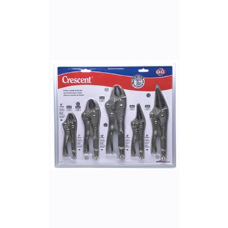 5 Pc Locking Plier Set 6 & 9 Long Nose Pliers – CLP-5S