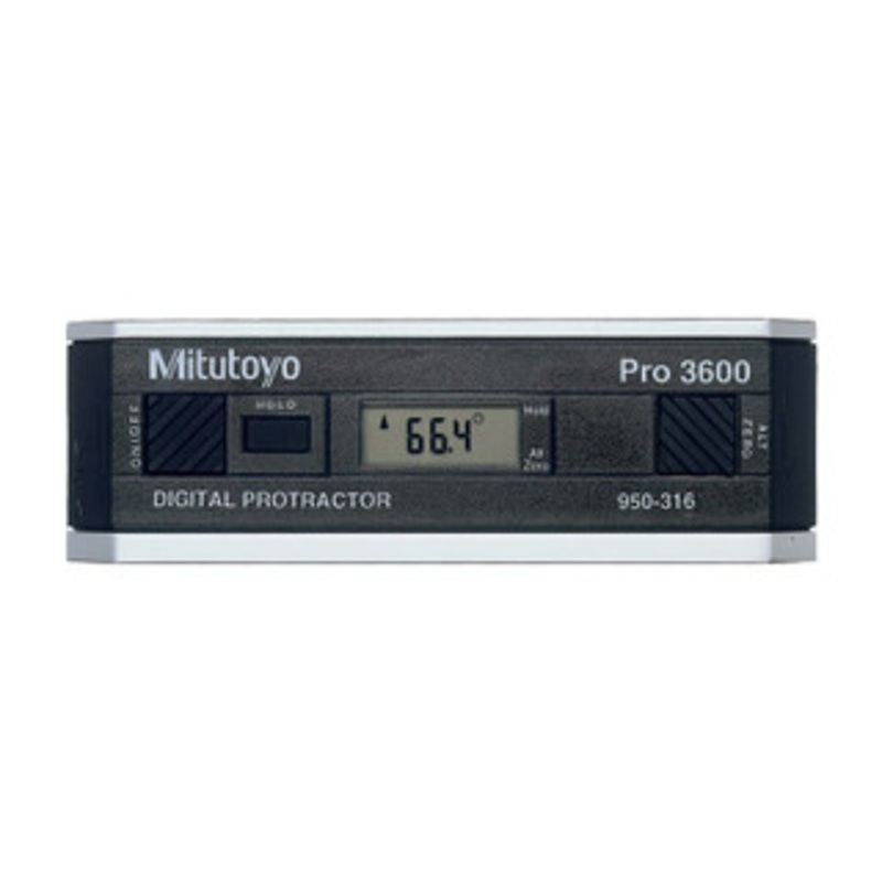 Mitutoyo Digital Protractor Level Pro 3600, 0.01 Resolution – 950-318