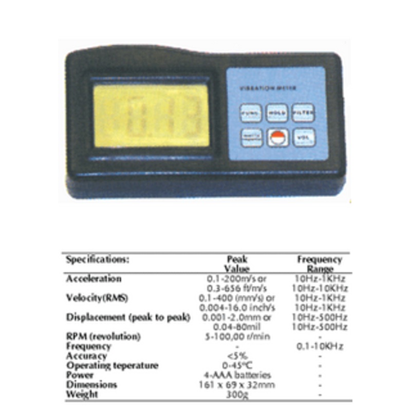 Phase II Digital Vibration Tester – VS-200