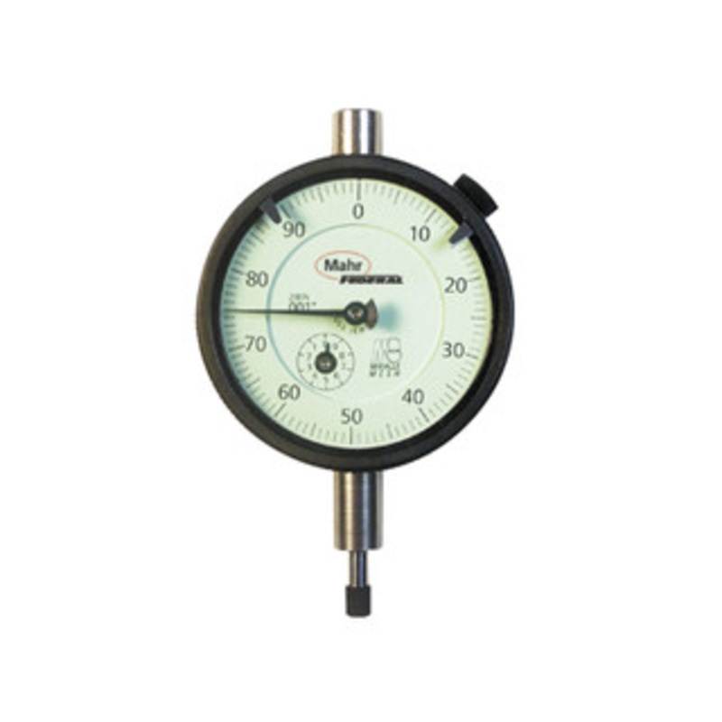 Mahr/Federal MarCator Dial Indicator, Long Range, Type D8IS, 1.000 Range, 0.001 Graduation, 0-100 Dial Face – 2011270