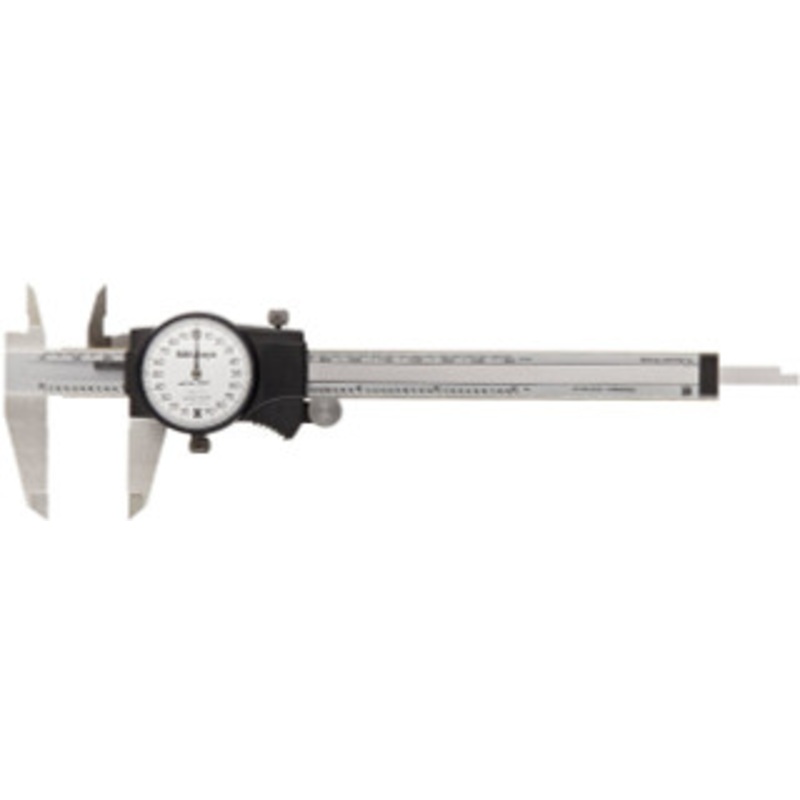 Mitutoyo White Face Dial Caliper Series 505, 0-6 – 505-740