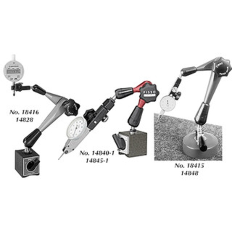 Fisso 3D Articulating Arms with Magnetic or Vacuum Bases
