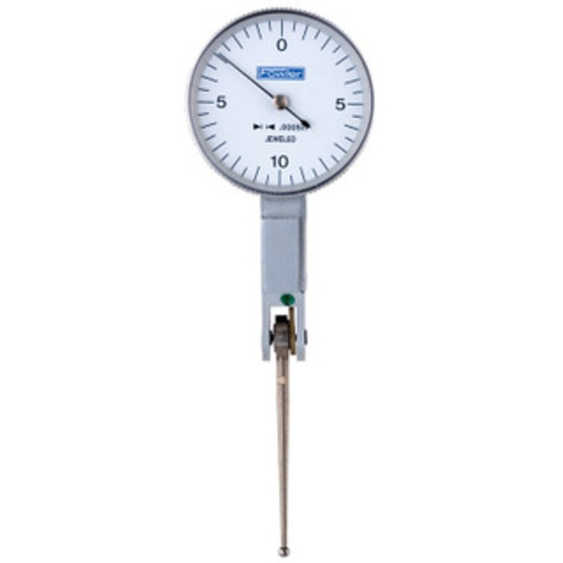Fowler 1 Horizontal Whiteface Test Indicator – 52-562-781
