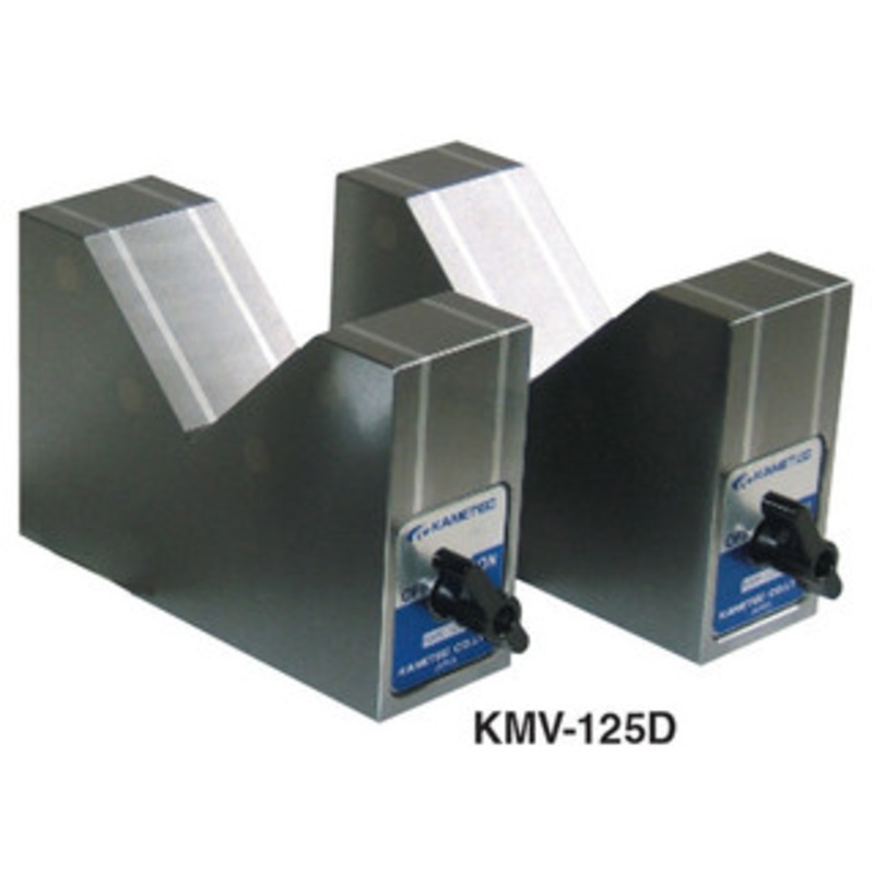 Kanetec Model KMV Magnetic V-Blocks, 230N (Pair) – KMV-125