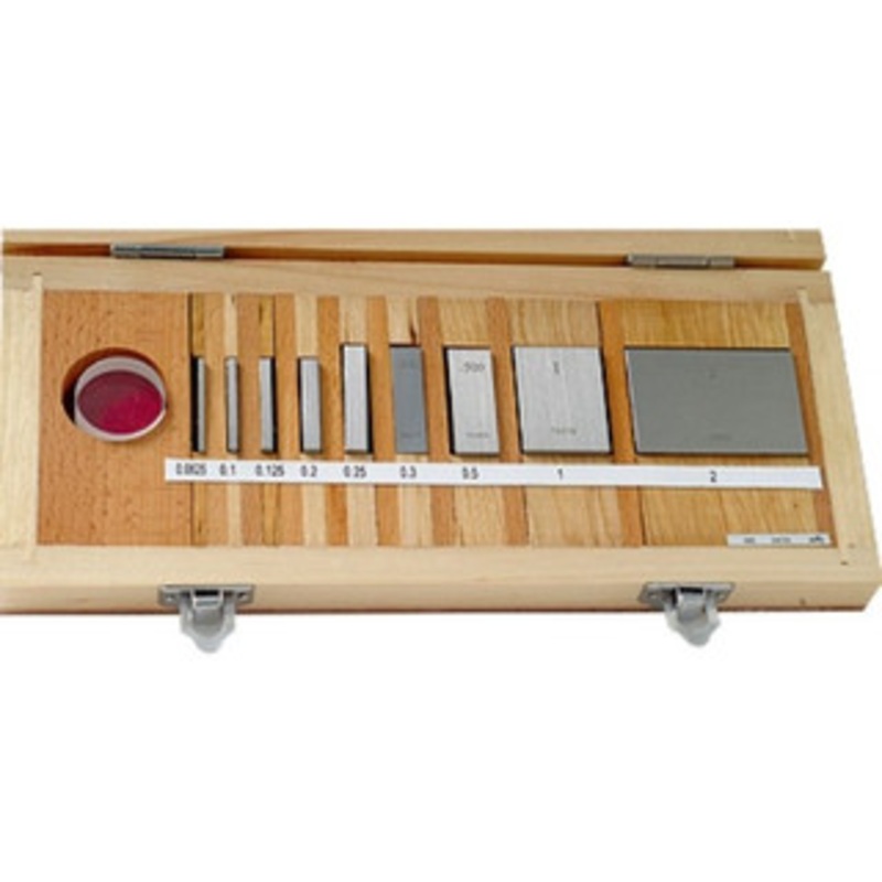 Precise Micrometer Checking Gage Block Set, 10 Pieces, Grade AS-0 – 4101-0031